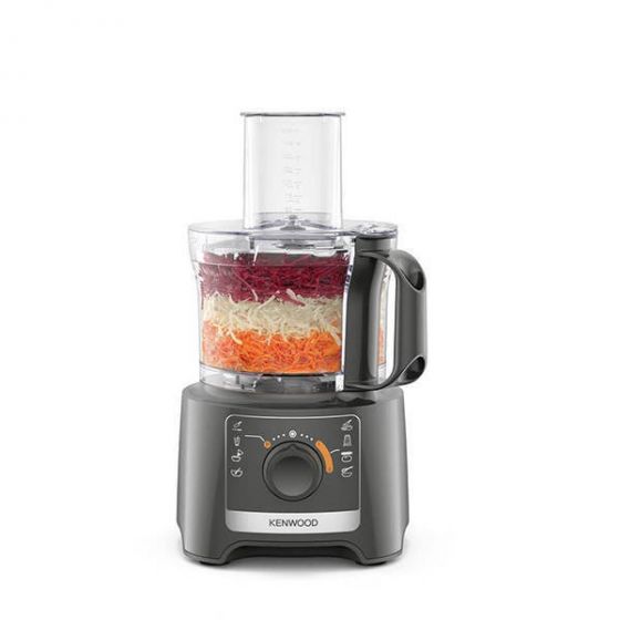 Kenwood Multipro Food Processor with Attachments, 800W, Grey - FDP31.020GY