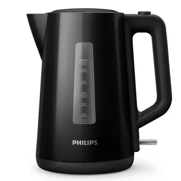 Philips Series 3000 Electric Kettle, 1.7 Liter, 2200 Watt, Black - HD9318/20