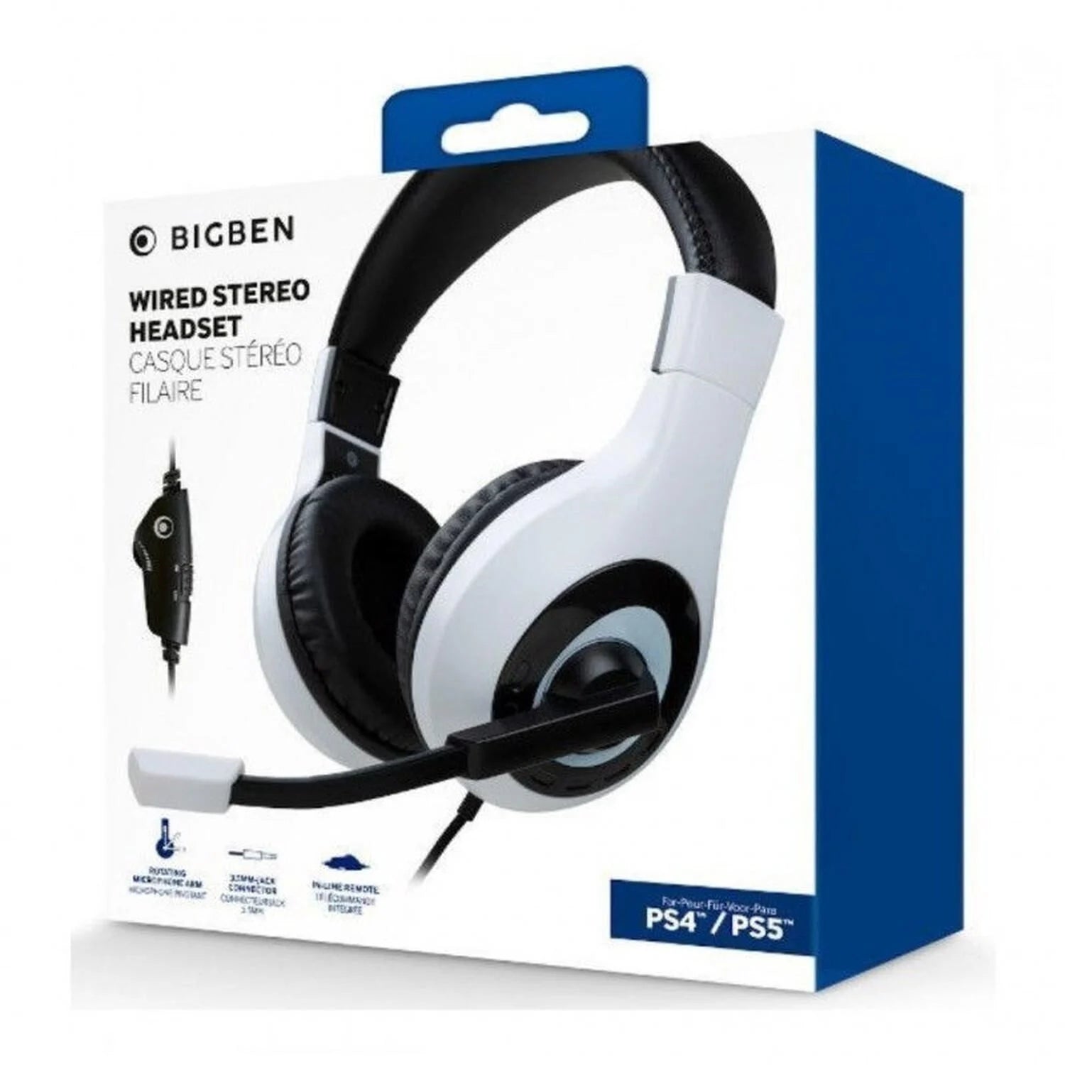 Bigben V1 Stereo Headset Ps5-White