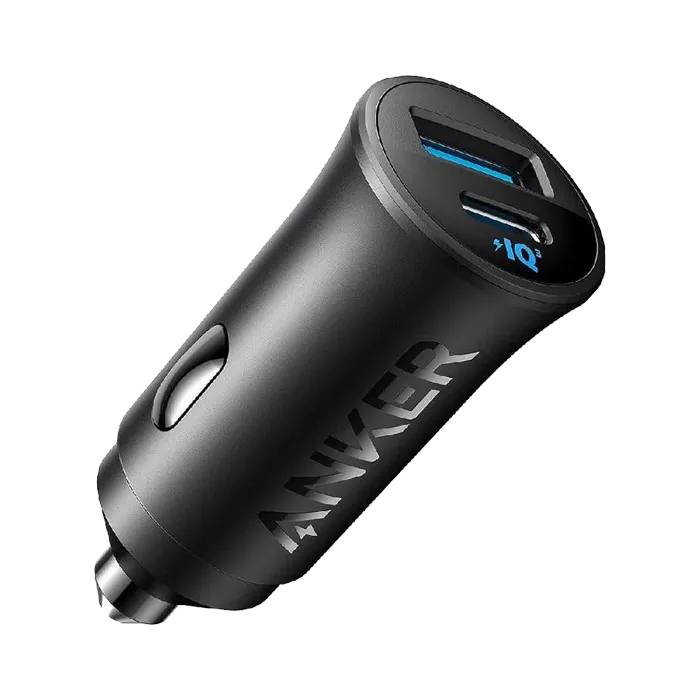 Anker Car Charger Ultra Compact Dual Port 30W | A2741H11 - Black - XPRS