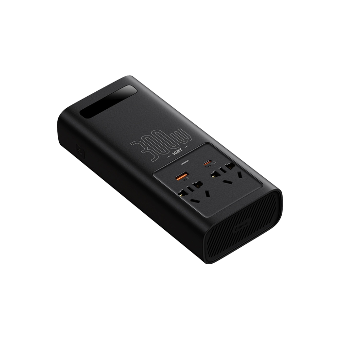 Baseus IGBT Power Inverter 300W - Black