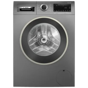 Bosch Series 4 Front Load Full Automatic Washing Machine, 9 kg, Silver - WGA244ZREG