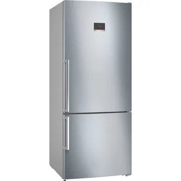 Bosch Series 6 Digital No Frost Refrigerator, 526 Liter, Stainless Steel - KGN76CI3E8