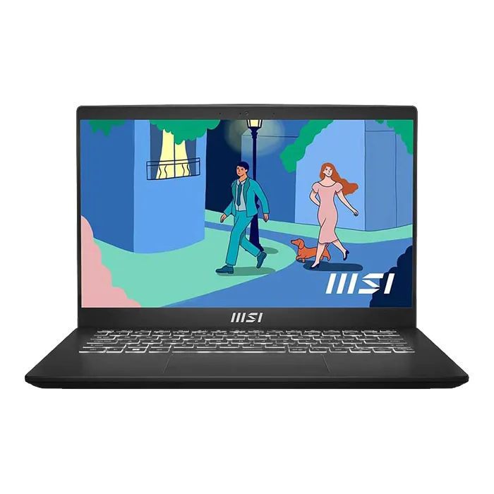 MSI Modern 14 C12MO intel core i3-1215U, Intel UHD Graphics 8GB, 256GB SSD Dos - Black