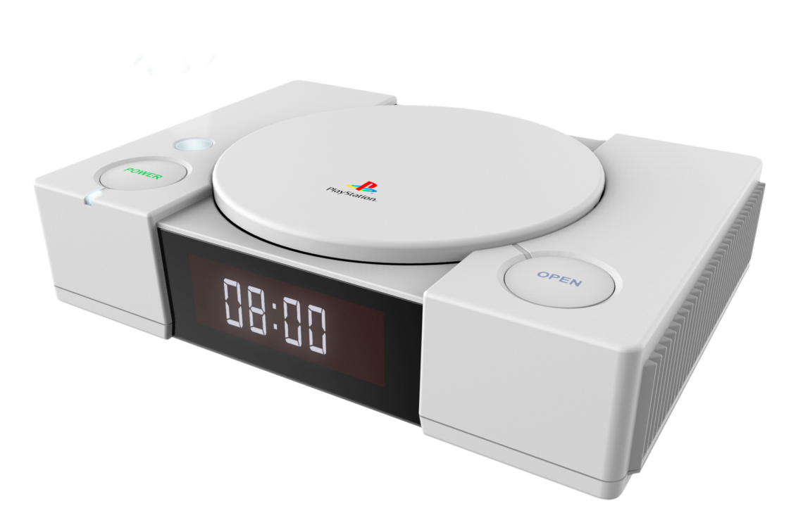 PS One Alarm Clock