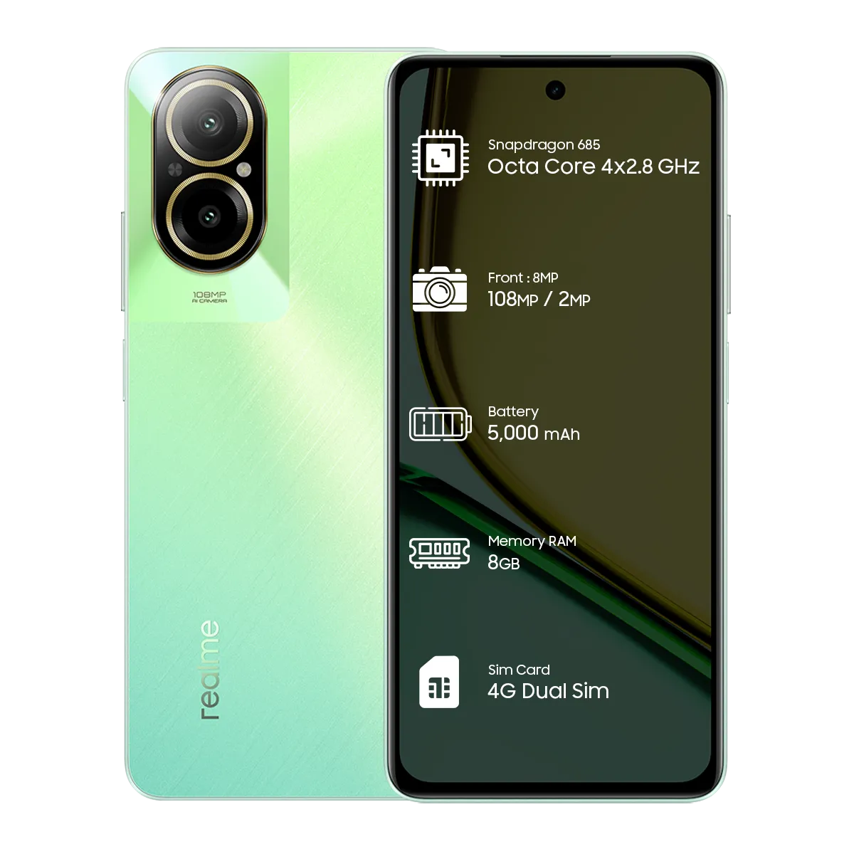 realme C67 8GB RAM - 256GB Storage