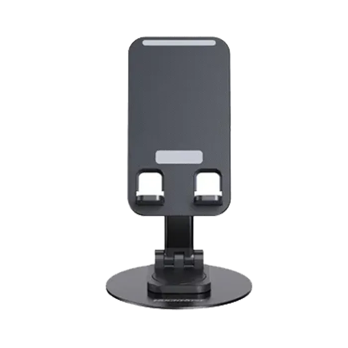 RockRose Anyview Ferris 360° Rotatable and Foldable Desktop Phone Stand - Black