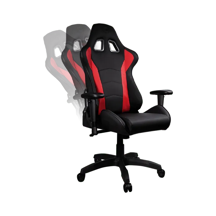 Cooler Master CALIBER R1 Gaming Chair - Black-Red - XPRS