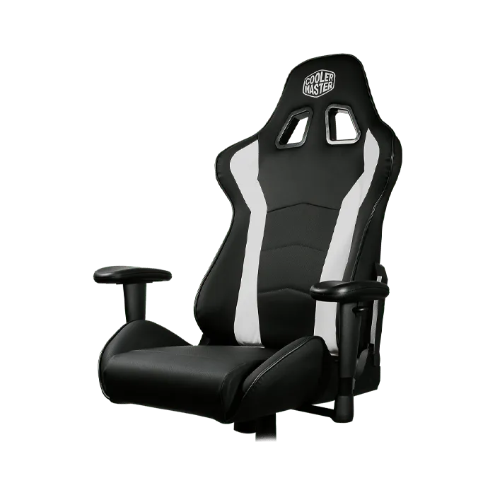 Cooler Master CALIBER R1 Gaming Chair - Black-White - XPRS