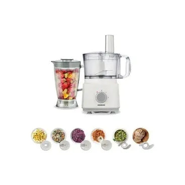 Kenwood Food Processor, 750 Watt, 2 Liter, White - FDP03.C0WH