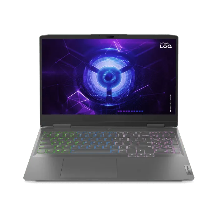 Lenovo LOQ Gaming Laptop intel Core i5-12450H, RTX 3050 6GB, 8GB RAM, 512GB SSD,15.6 inch - 2 Years Warranty With Free M100 mouse - XPRS