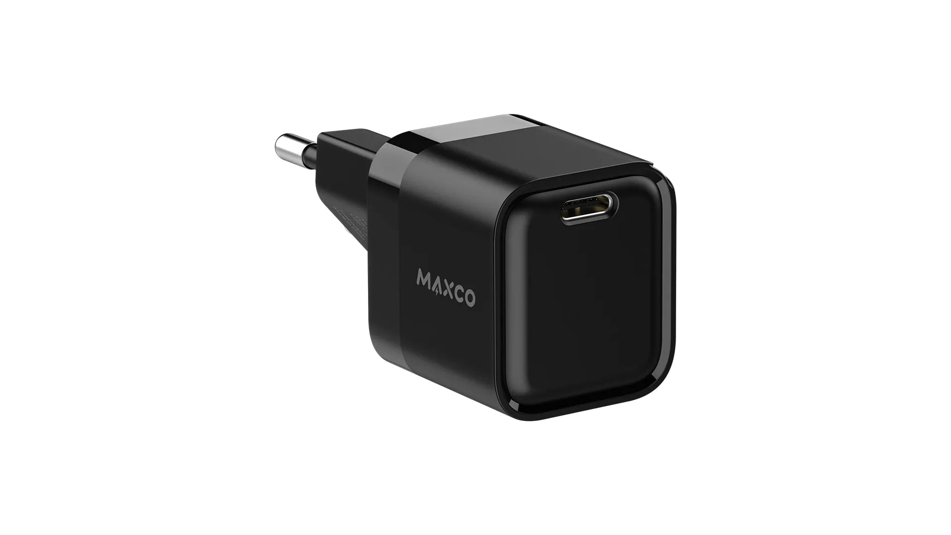 Maxco MC11E GaN Fast Charger PD 20W EU Plug Design Standard - Black - XPRS