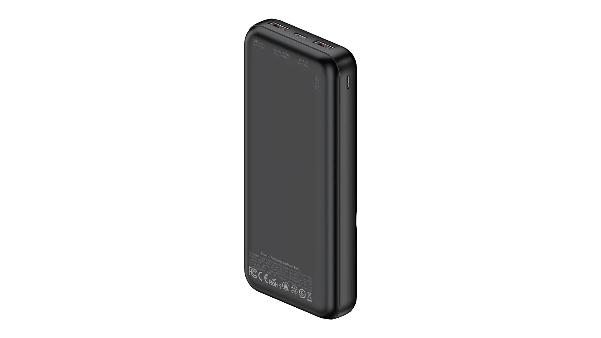 Maxco MP11 Cruise Series 20000mAh Fast Charging 22.5W - Black - XPRS