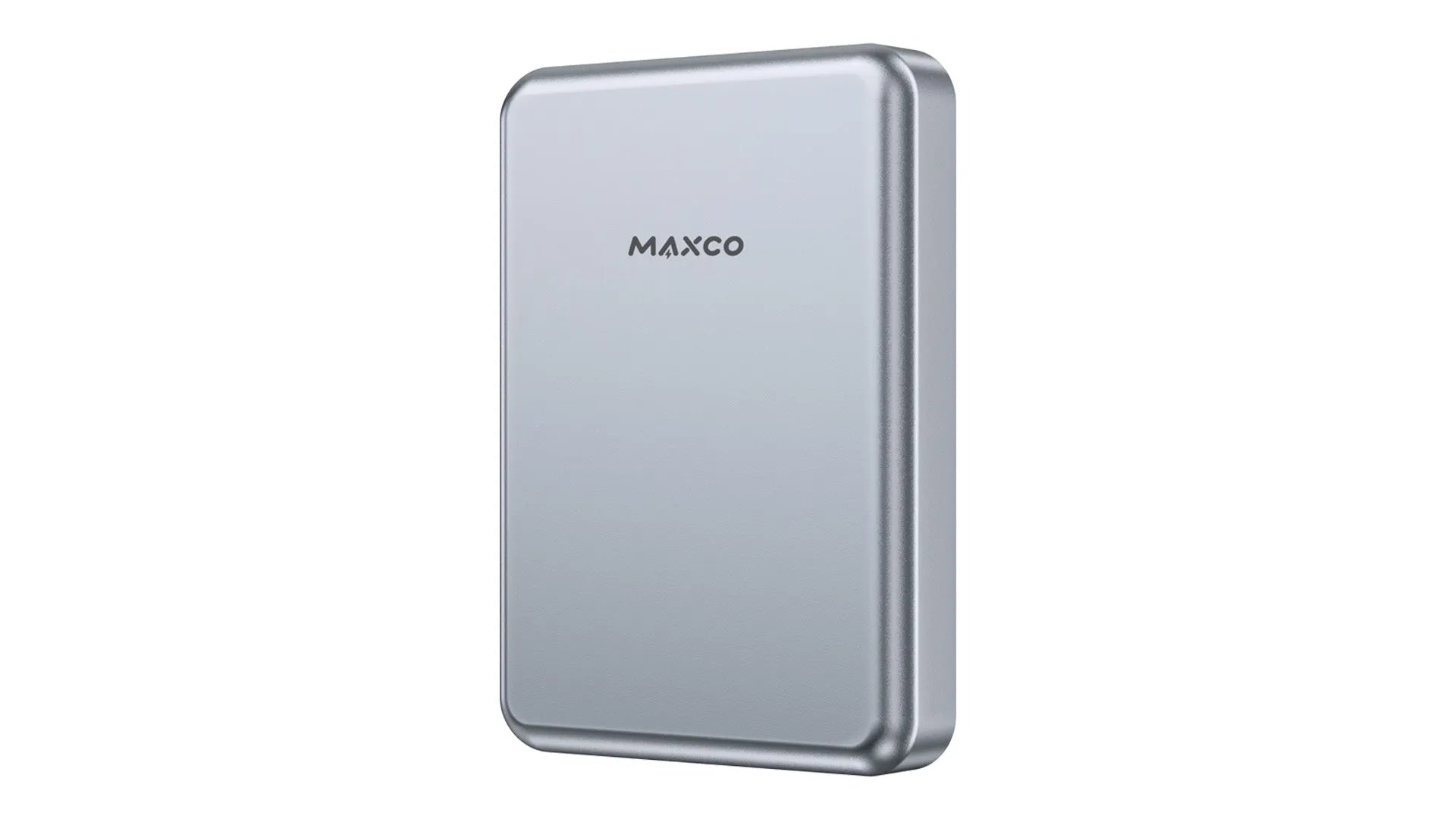 Maxco MPB-P12 Mini 5000mAh Energy Block Magnetic Wireless Charging 15W - Space Gray - XPRS