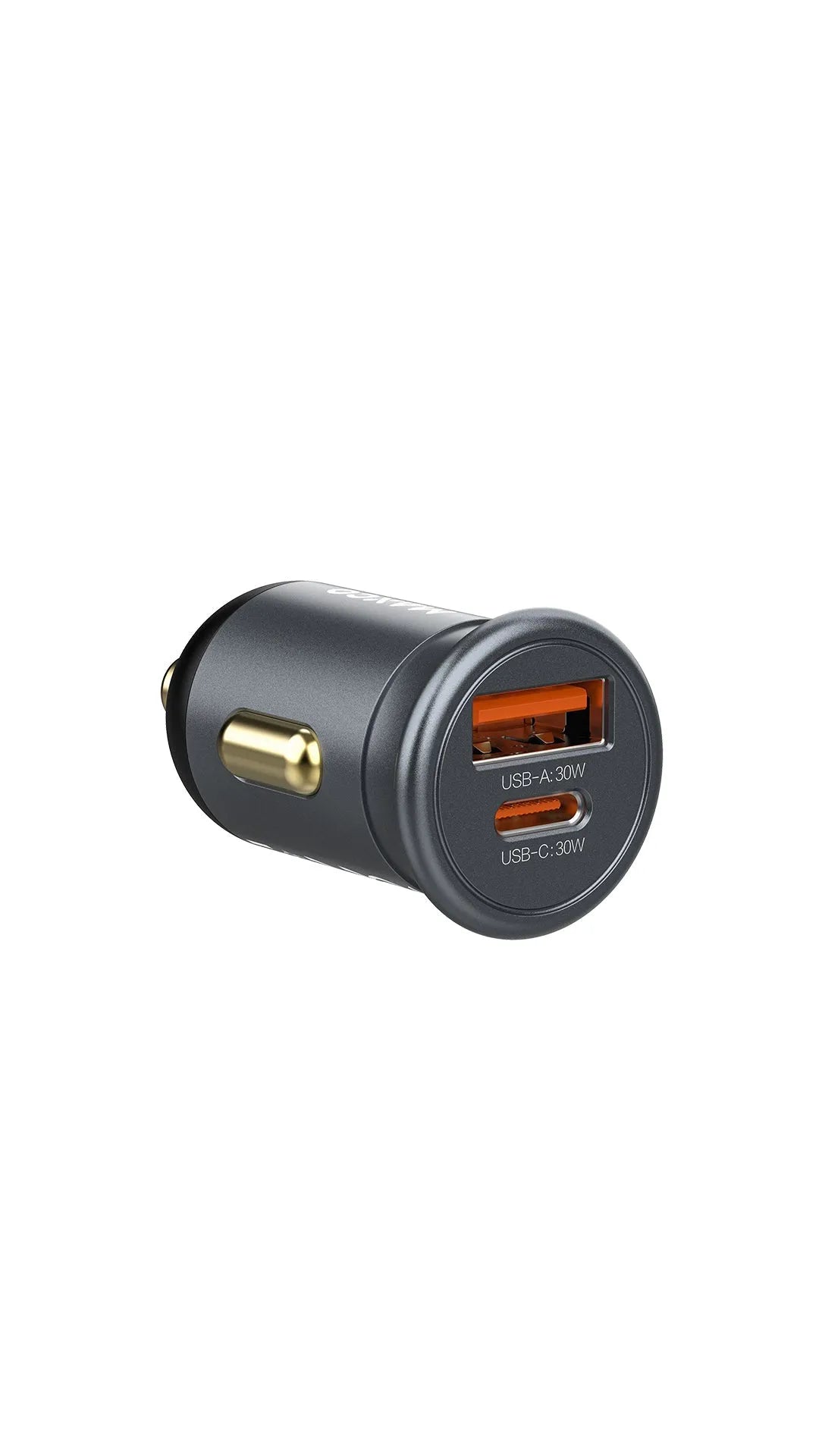 Maxco MQ06 Fast Car Charger 30W Dual Ports - Grey - XPRS