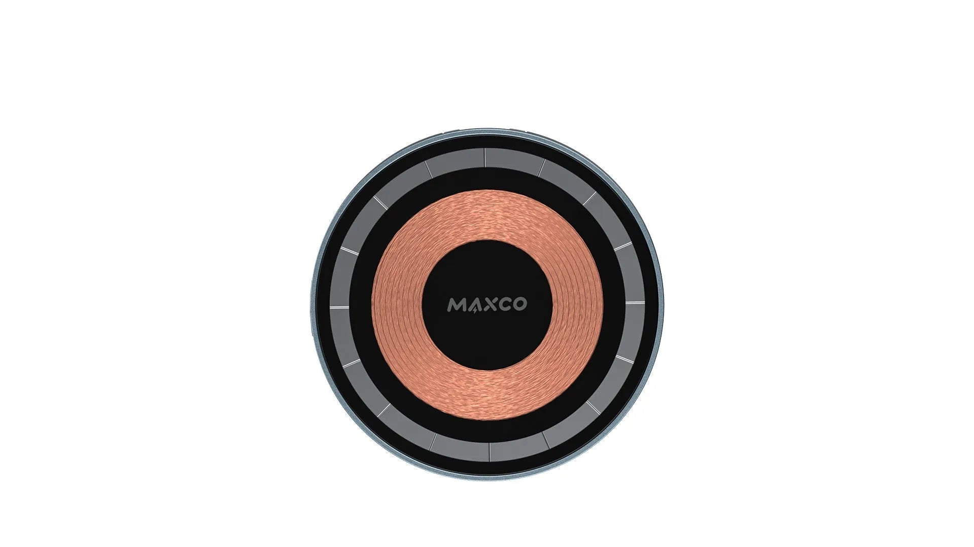 Maxco MW02 2-in-1 Magnetic Ring Bracket Wireless Charger 15W - Gray - XPRS