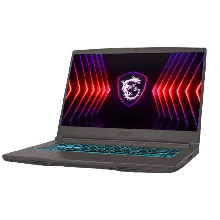 MSI Thin 15 B12VE - Intel Core i5 12450H, Nvidia RTX 4050 6GB GDDR6, 8GB DDR4, 512GB SSD,Dos