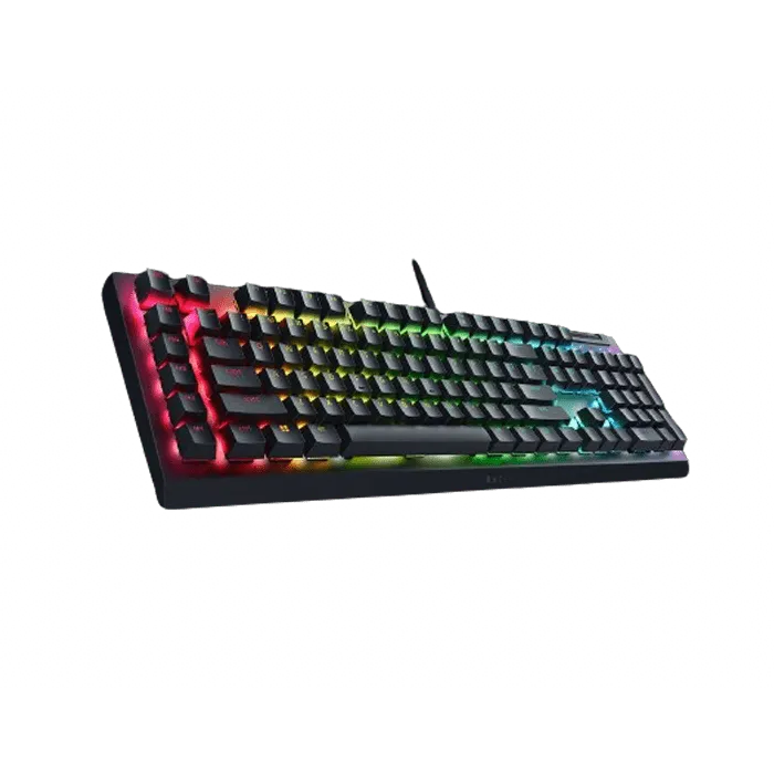 Razer BlackWidow V4 X Mechanical Gaming Keyboard (Green Switch) - Black - XPRS