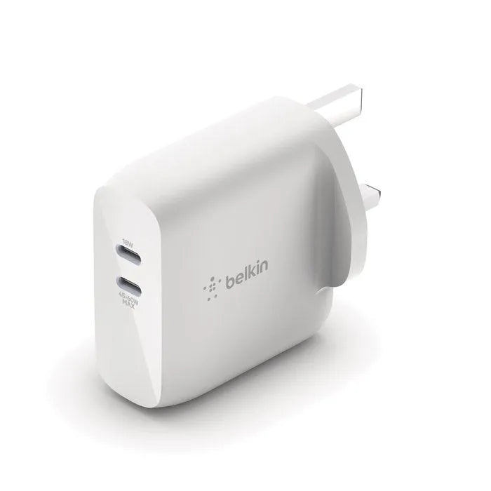 Belkin Boost Charge Dual USB-C PD GaN Wall Charger 63W - XPRS