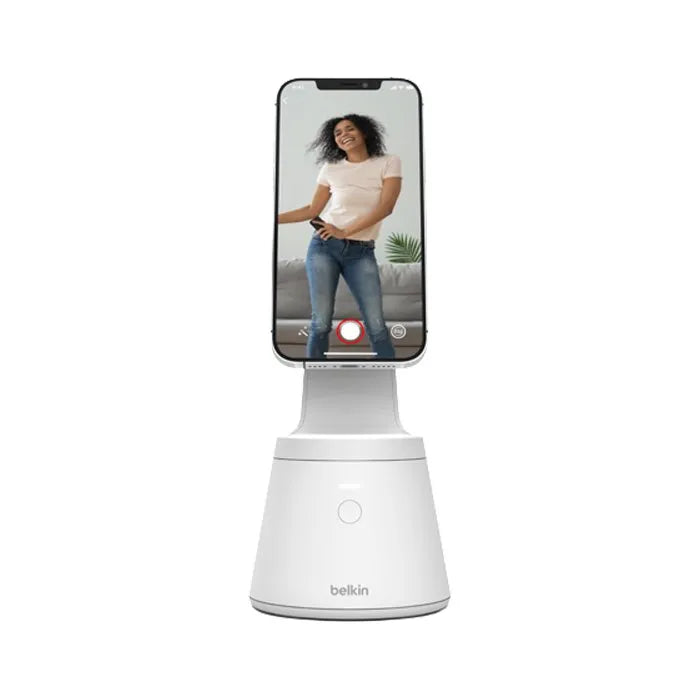 Belkin Magnetic Phone Mount with Face Tracking - White - XPRS