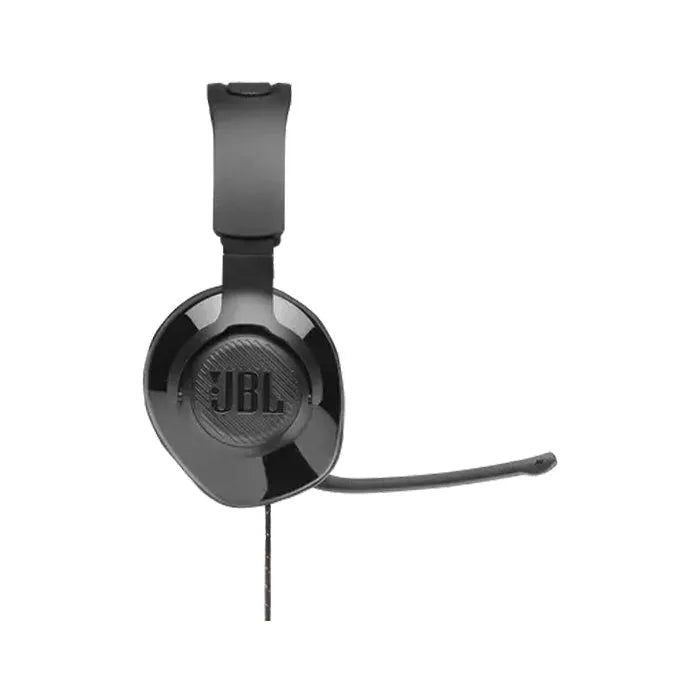 JBL QUANTUM200BLK Wired Over-Ear Gaming Headset with Flip-Up Mic Black - XPRS