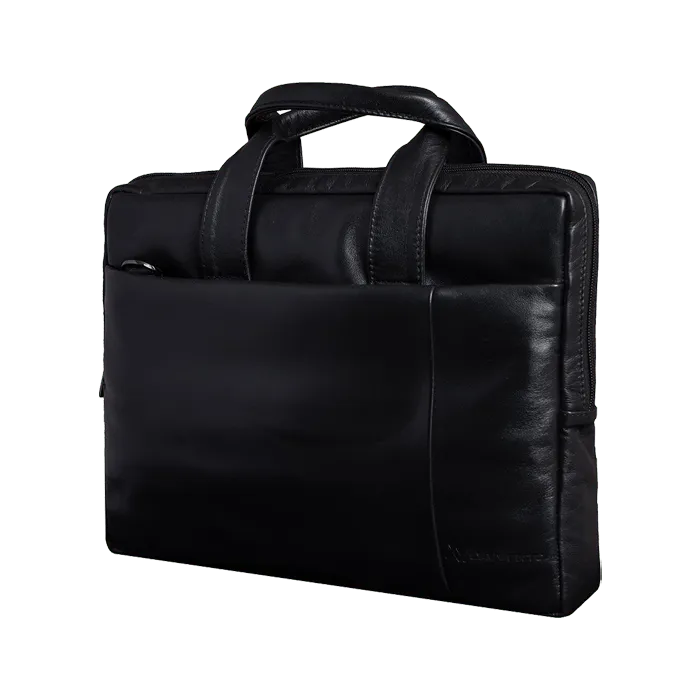 L'avvento BG-61-B Laptop Sleeve 14-inch Leather Black - XPRS