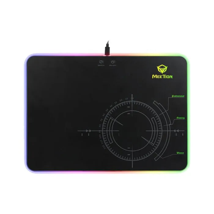 Meetion Glowing RGB LED Backlit Gaming Mouse Pad - XPRS