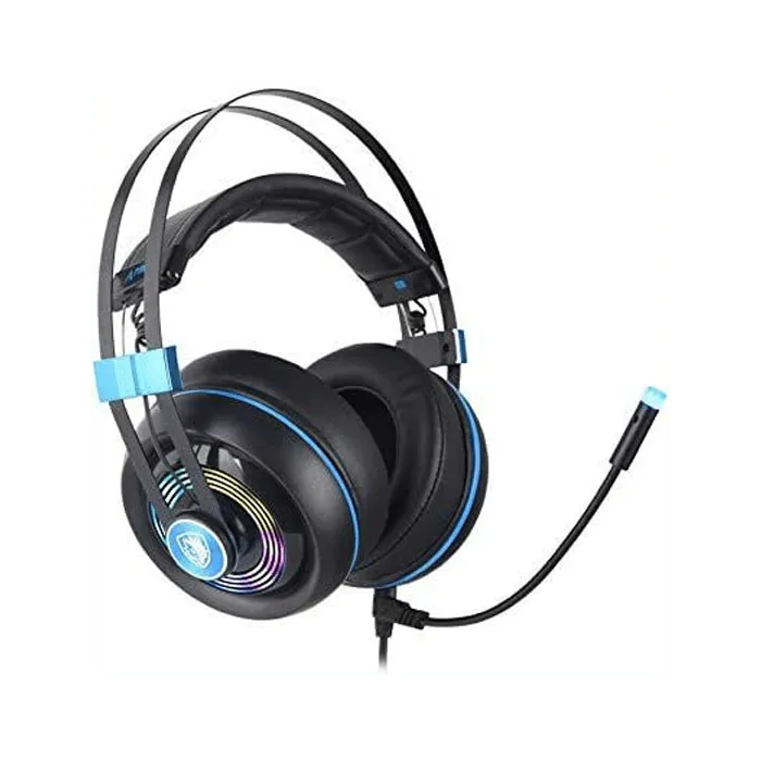 Sades Armor Gaming Headset With RGB Light SA-918 - Black - XPRS