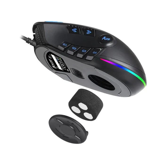 Sades Axe Gaming Mouse S12 - Black - XPRS