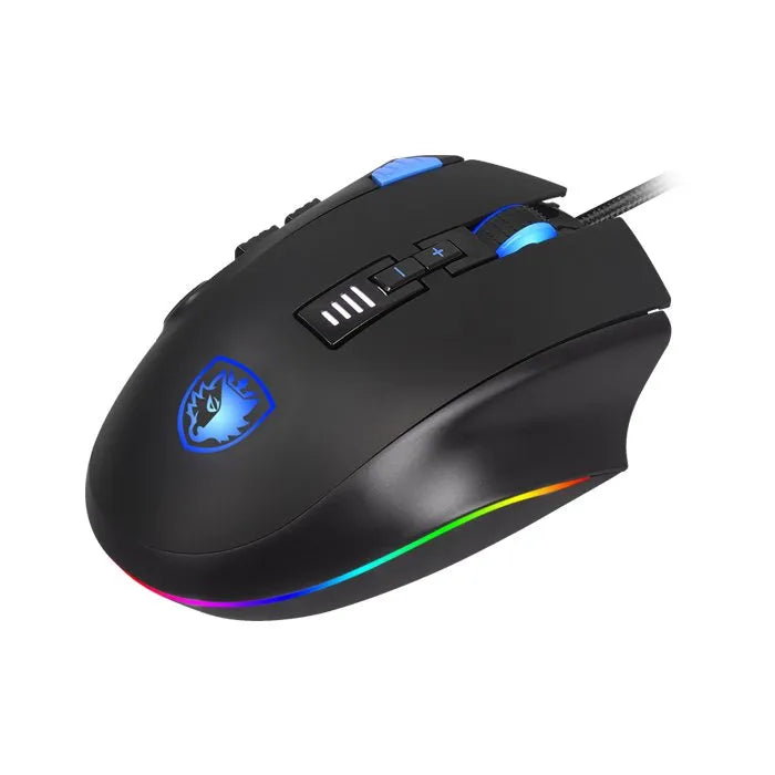 Sades Axe Gaming Mouse S12 - Black - XPRS