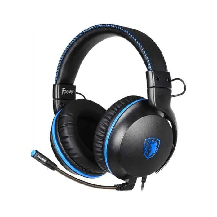 Sades F-Power Stereo Multi-Platform Gaming Headset SA-717 - Black - XPRS