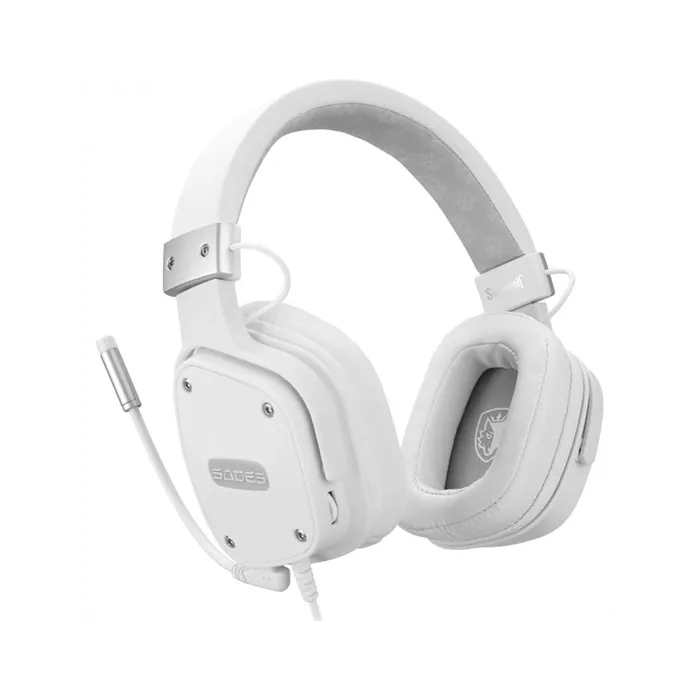 Sades Snowwolf Gaming Headset SA-722S - White - XPRS