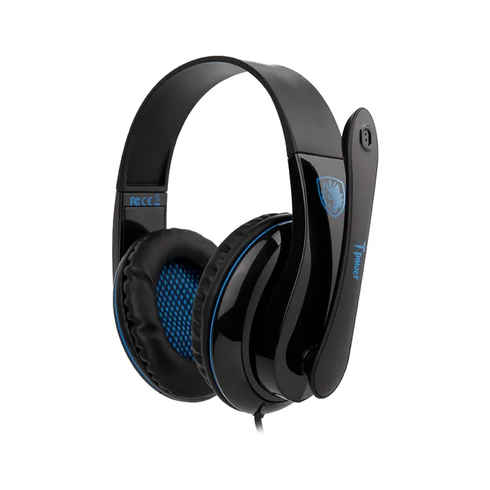 Sades T-Power Gaming Headset With Mic - Black/Blue - XPRS