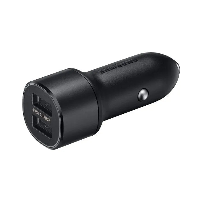 Samsung Dual USB Port Fast Car Charger 15W - Black - XPRS