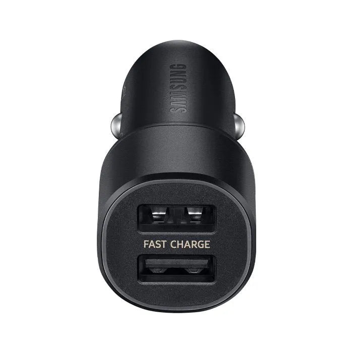 Samsung Dual USB Port Fast Car Charger 15W - Black - XPRS