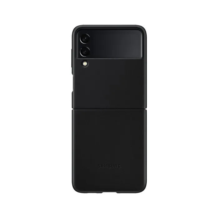 Samsung Galaxy Z Flip 3 5G Leather Case - Black - XPRS