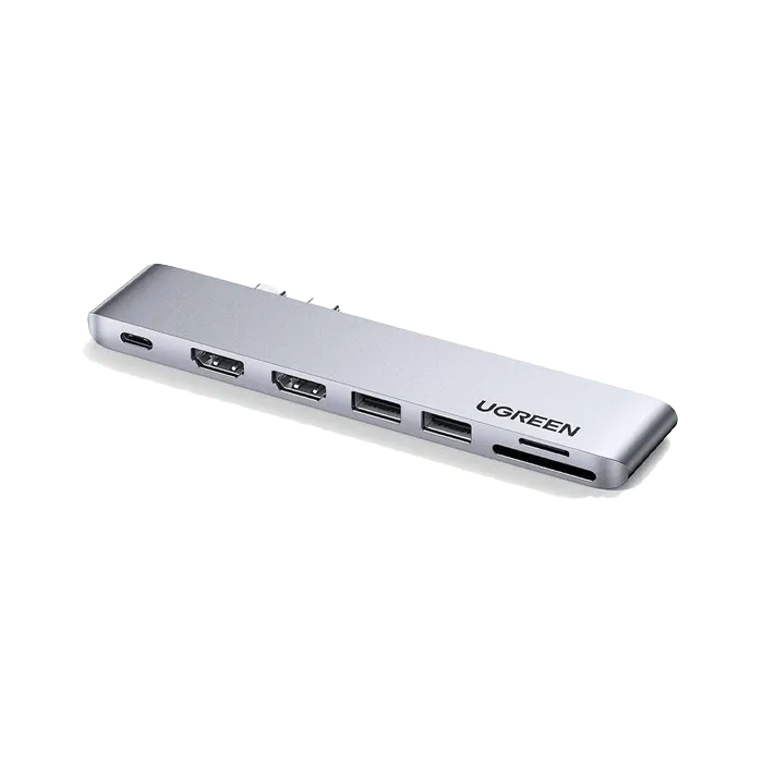 Ugreen 7-in-2 USB-C Multifunction Adapter for MacBook - Space Grey - XPRS