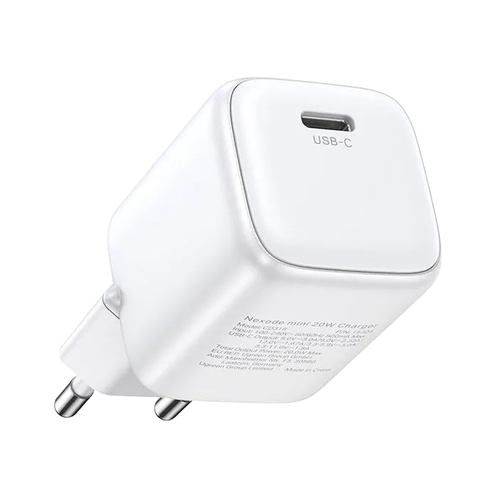 Ugreen Nexode 20W USB-C PD GaN Fast Charger - White - XPRS