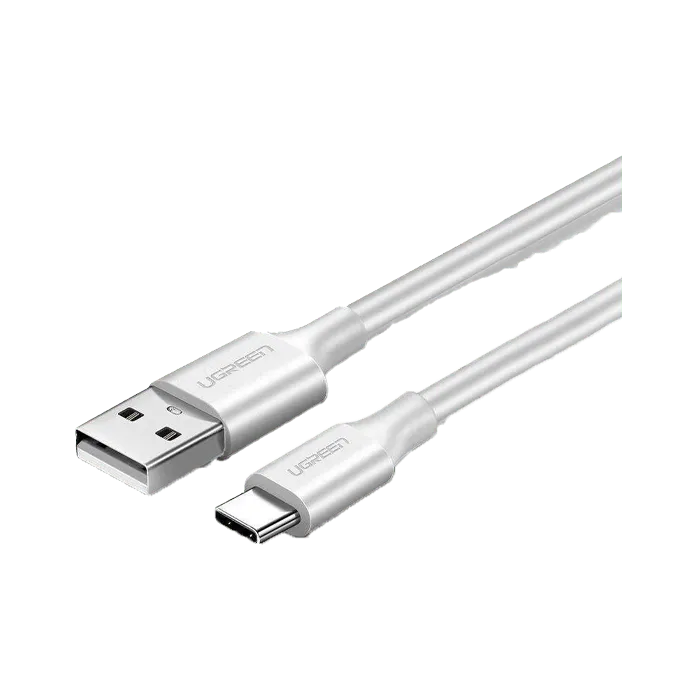 Ugreen USB-A 2.0 to USB-C Fast Charging Cable (1M) - White - XPRS